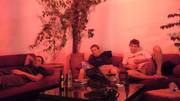 Andy, Dirk, Lennart im Hotel